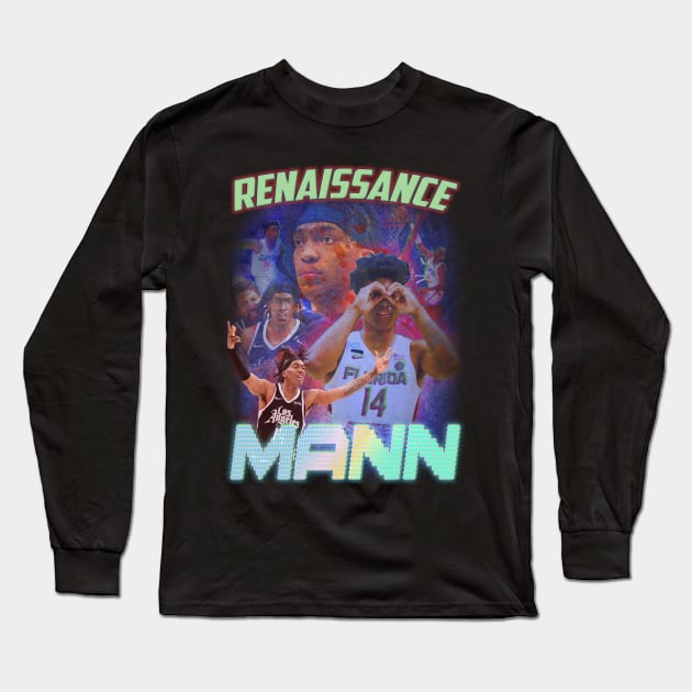 Terance Mann LA Clippers Long Sleeve T-Shirt by dsuss